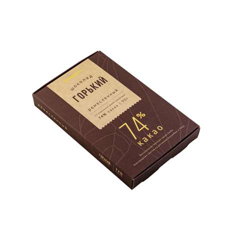 Шоколад ВкусВилл ремесленный горький 74% 90 г