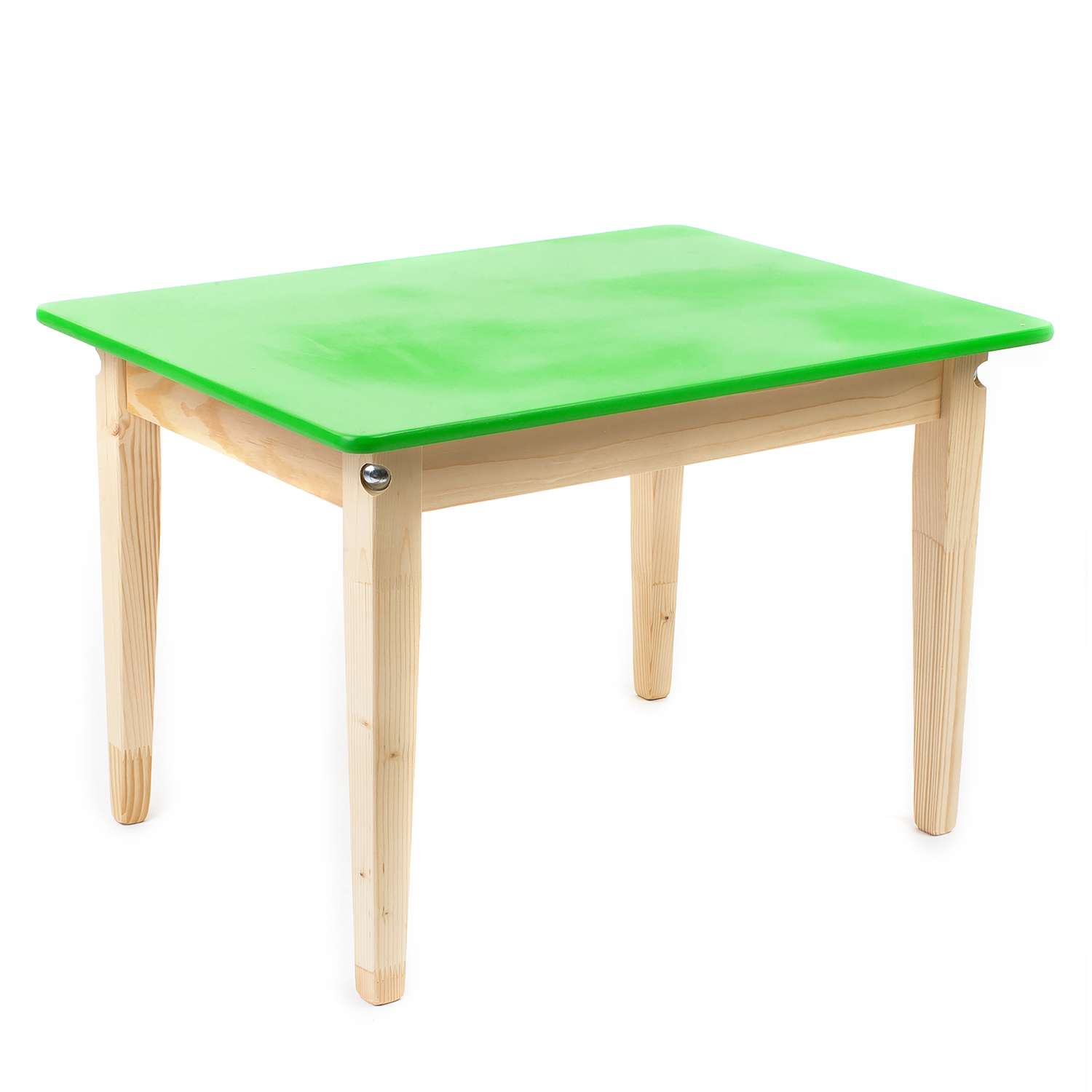 Стол детский Росигрушка прямоугольный 400/ зеленый - фото 1