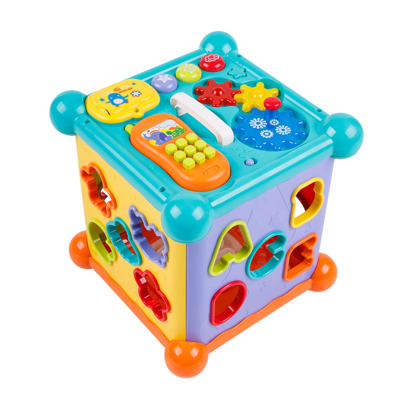Интерактивный куб AmaroBaby Musical Play Cube - фото 12