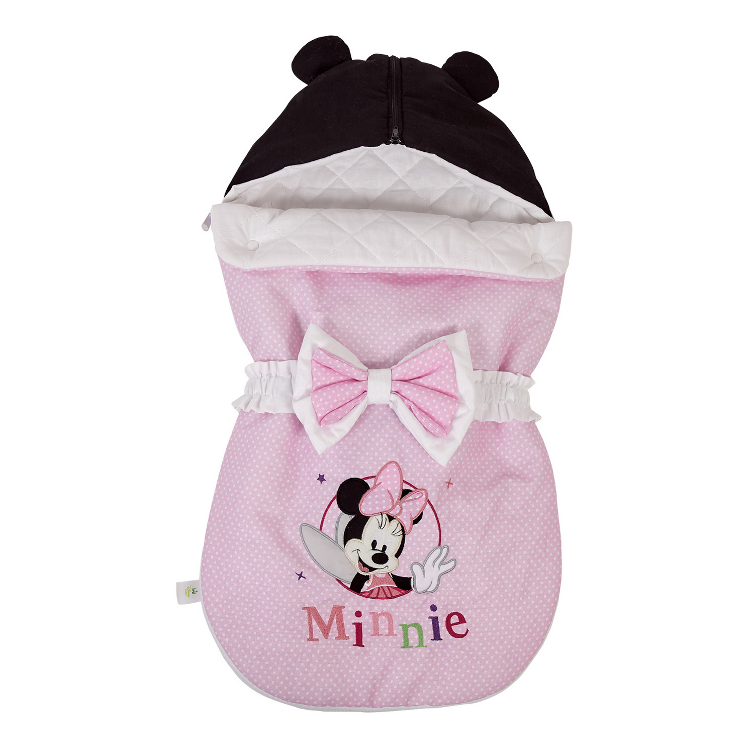 Конверт Polini kids Disney baby Минни Маус Фея демисезонный Розовый - фото 5