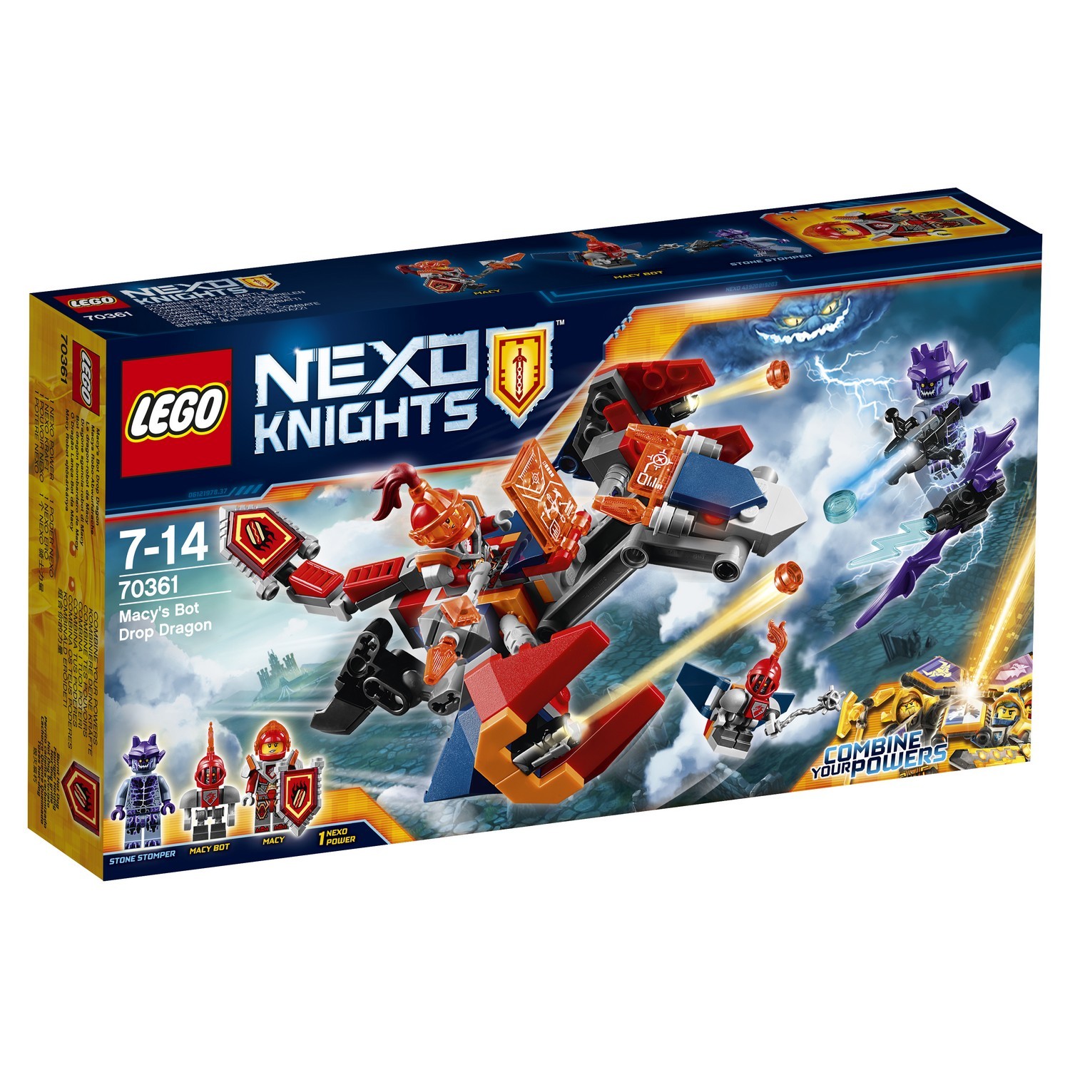 Конструктор <b>LEGO</b> <b>Nexo</b> Knights Мэйси (70361) - фото 2.