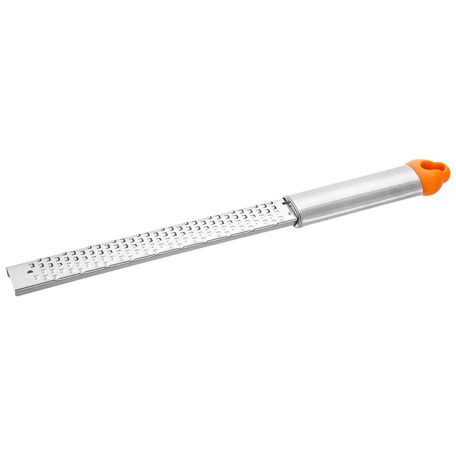 Терка Elan Gallery 33.5х3.5х2 см Оранжевая с ручкой. с пластиковым защитным чехлом - фото 4