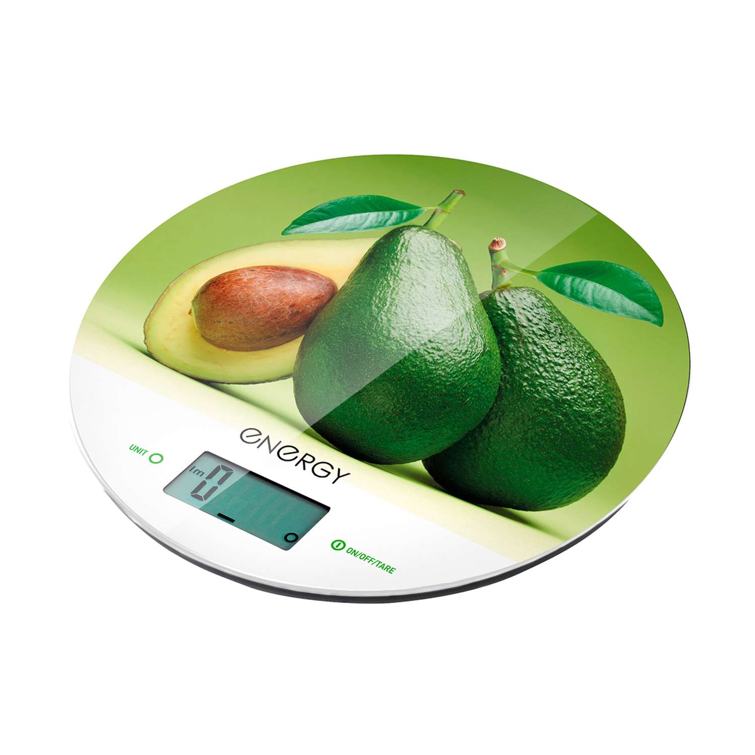 Весы кухонные электронные Energy EN-403 до 5 кг авокадо - фото 1