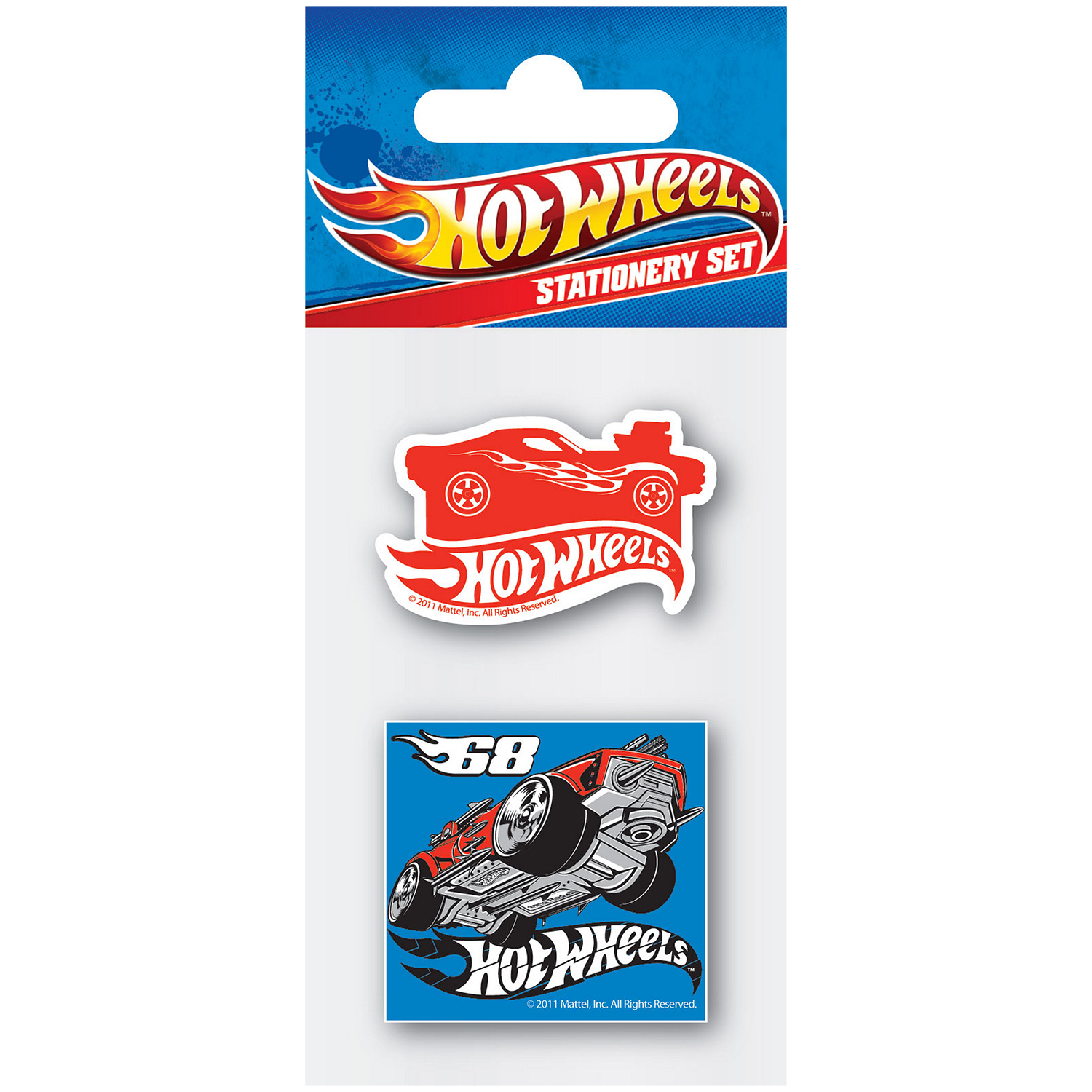 Ластики фигурные Kinderline Hot Wheels 2шт - фото 1