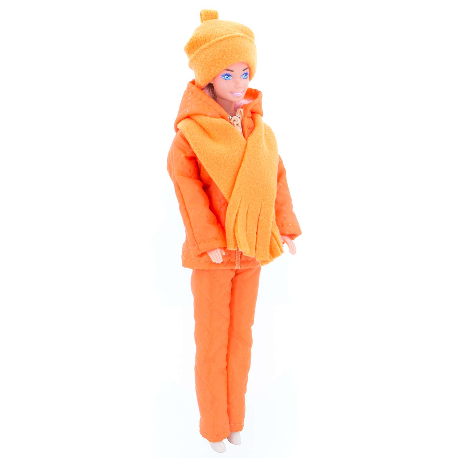 Комплект одежды Модница для куклы 29 см из синтепона 1404 оранжевый 1404оранжевый - фото 7