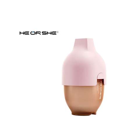 Бутылочка антиколиковая HEORSHE Ultra Wide Neck Baby Bottle от 0 месяцев 160 мл розовая