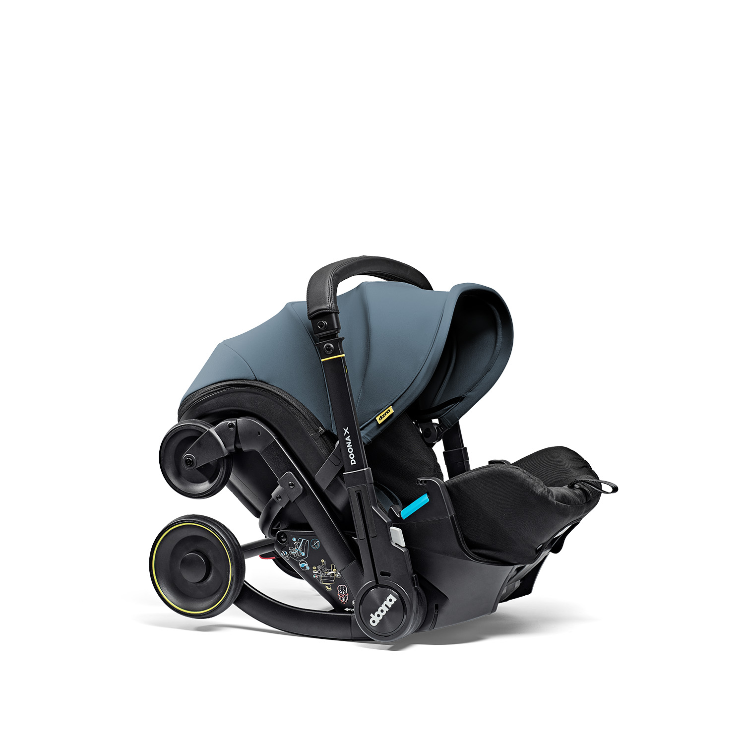 Автокресло Doona X Ocean Blue Isofix 0 (0 -13 кг) - фото 22