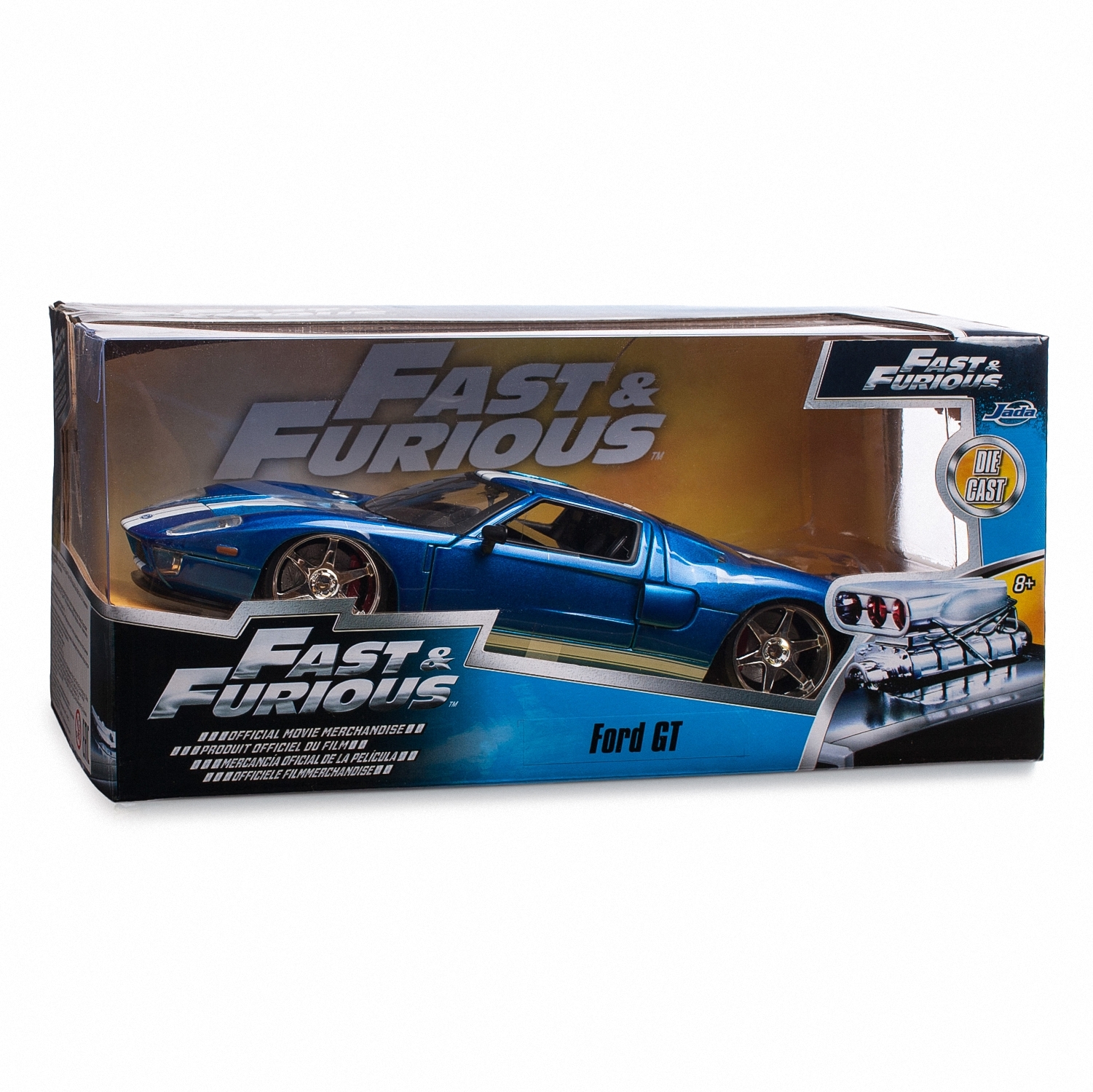 Автомобиль Fast and Furious Ford 1:24 без механизмов 97177 - фото 2