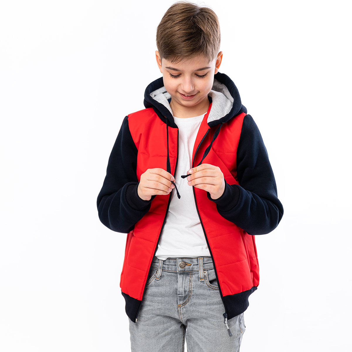 Куртка RODOS М-222_Детская(М)/Красный_синий - фото 5