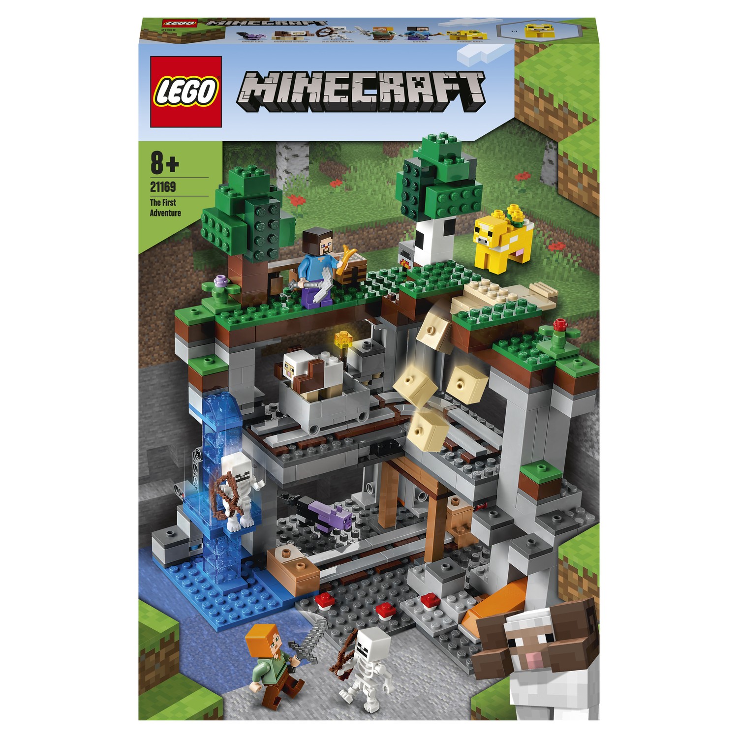 Конструктор LEGO Minecraft 21169 купить по цене 2999 ₽ в интернет-магазине  Детский мир