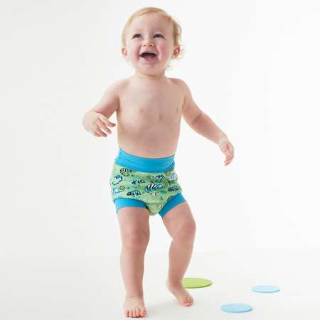 Подгузник для плавания Splash About Happy Nappy Зеленый геккон L