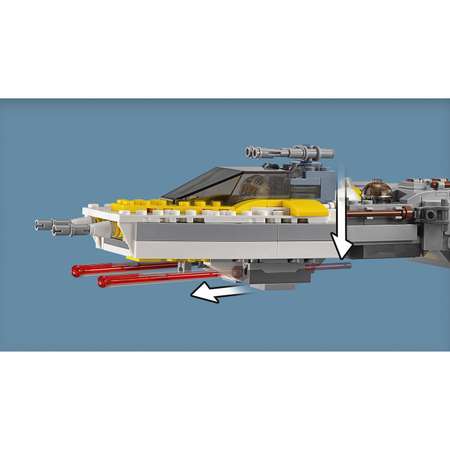 Конструктор LEGO Star Wars Звёздный истребитель типа Y блочный