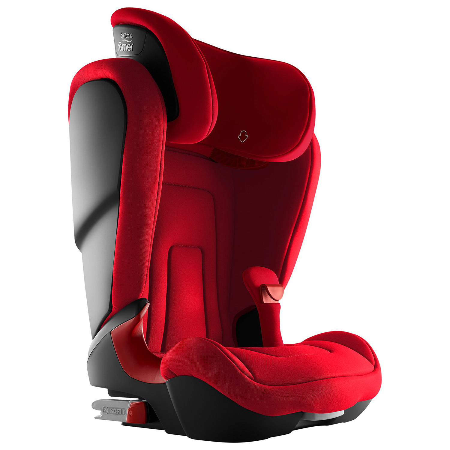 Автокресло Britax Roemer Kidfix2 R Fire Red Trendline - фото 5