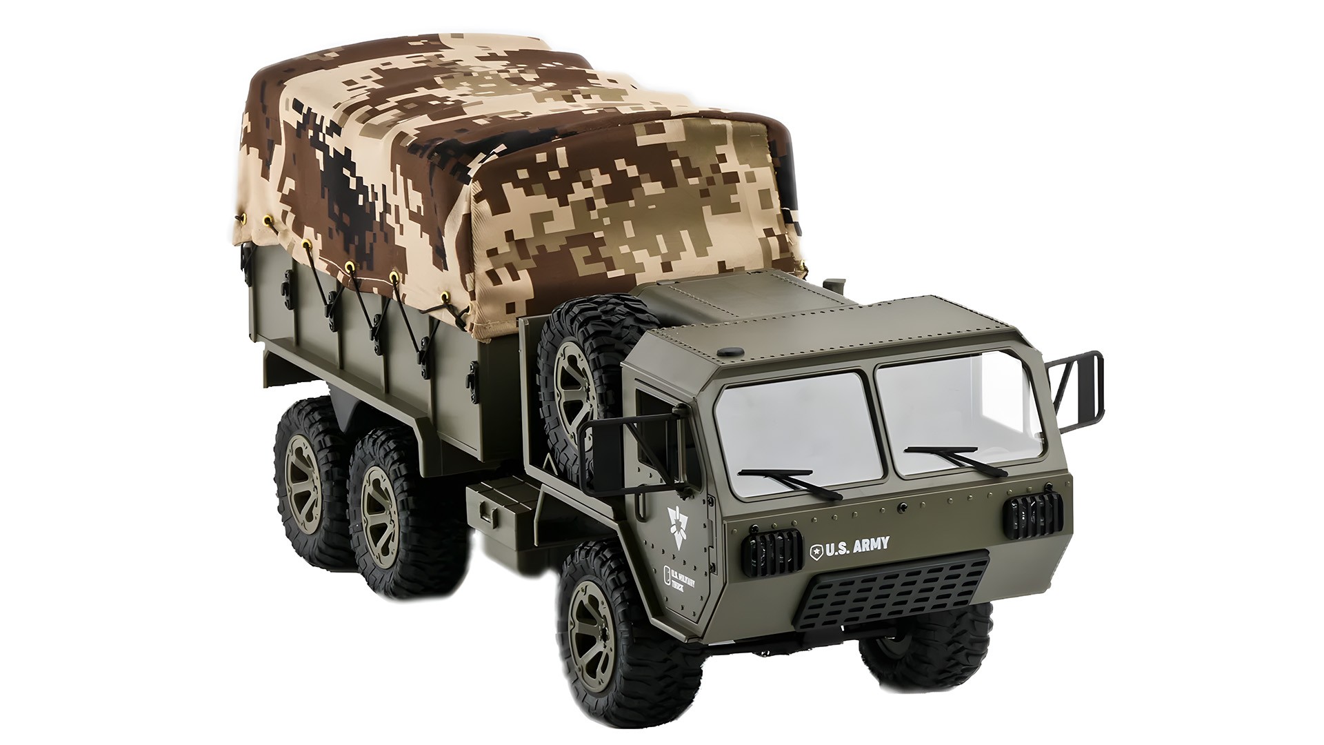 Радиоуправляемая машина CS Toys американский военный грузовик купить по  цене 5070 ₽ в интернет-магазине Детский мир