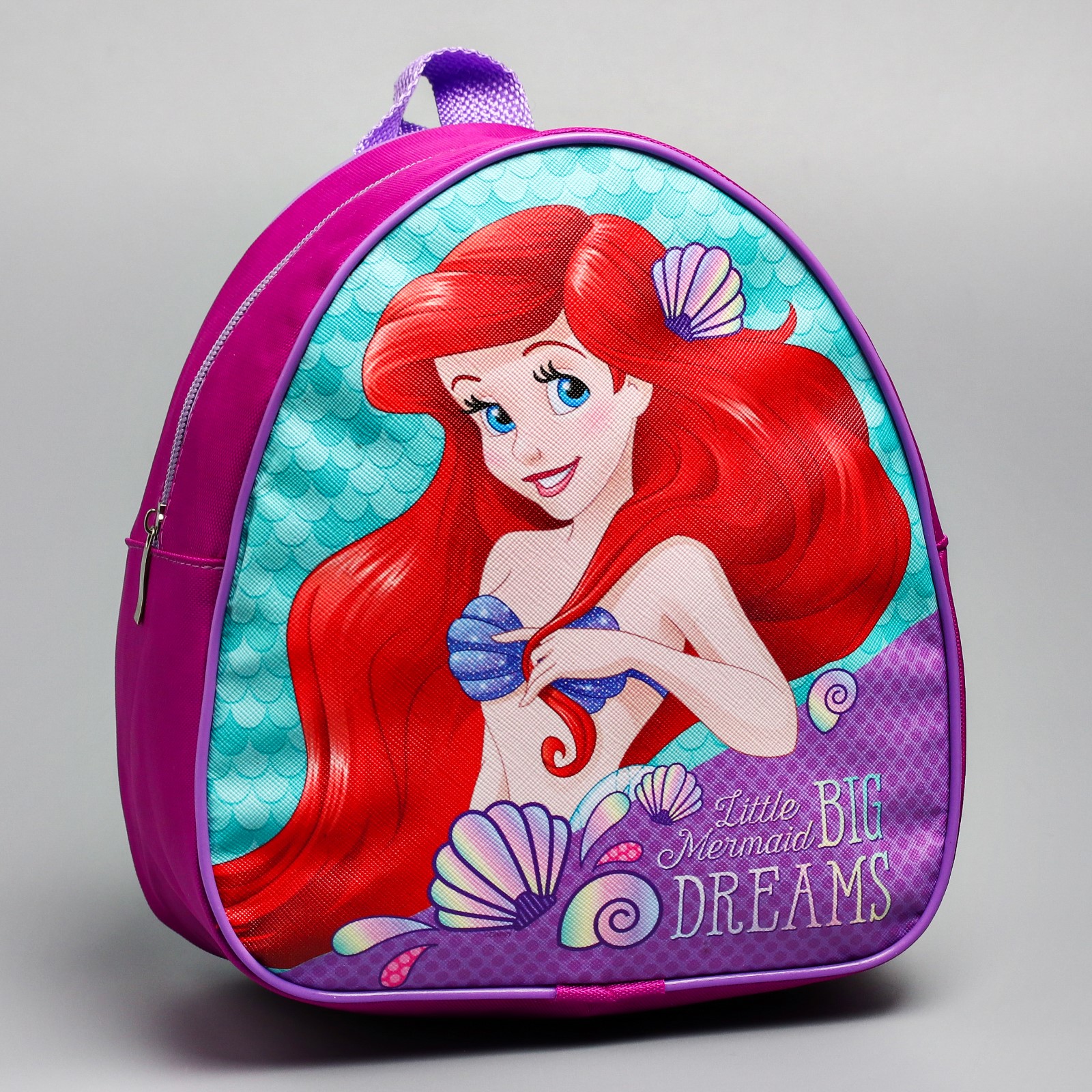 Рюкзак детский Disney Big dreams Принцессы Ариэль - фото 1