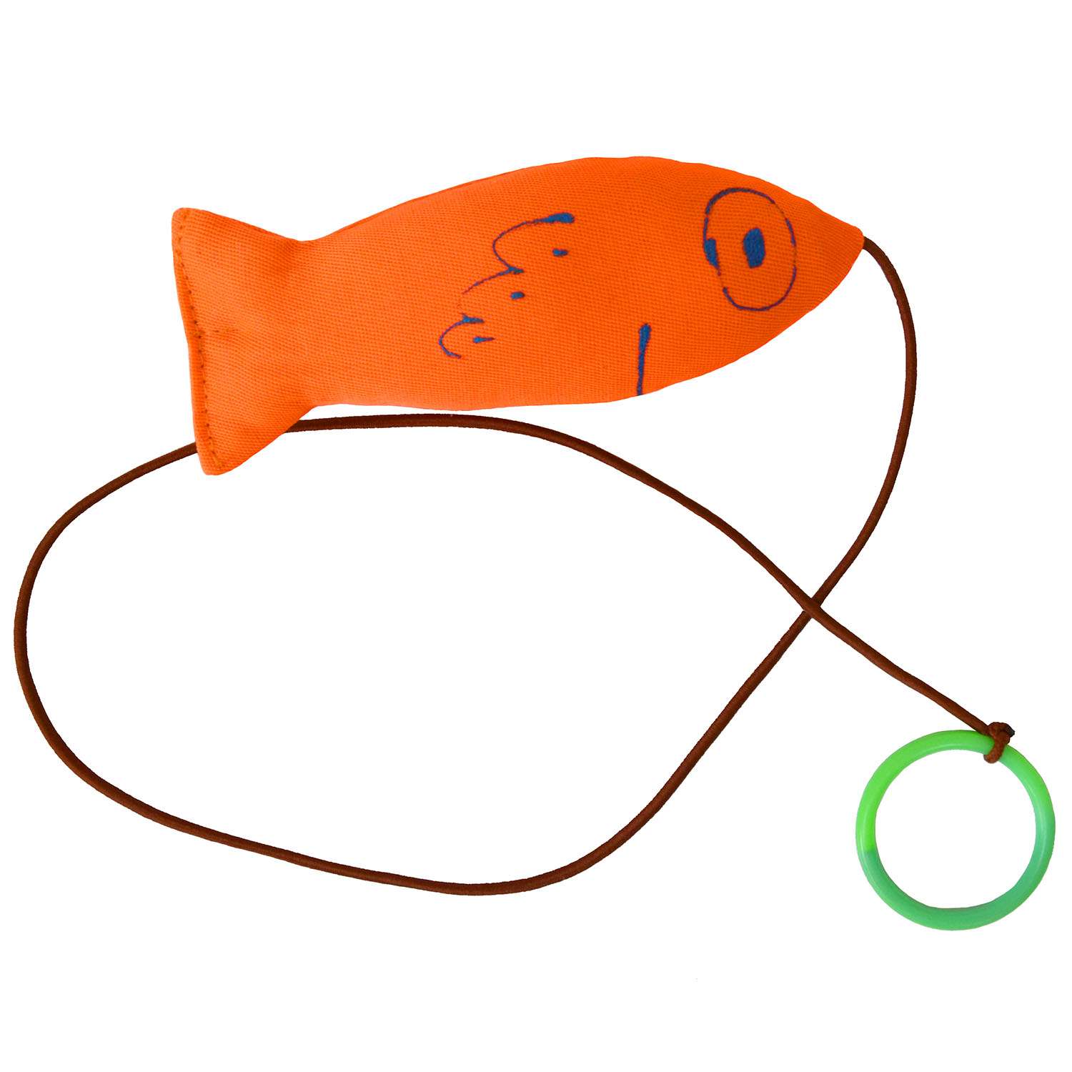 Игрушка Великий Кот Рыбка с кольцом на резинке GC4032 - фото 1