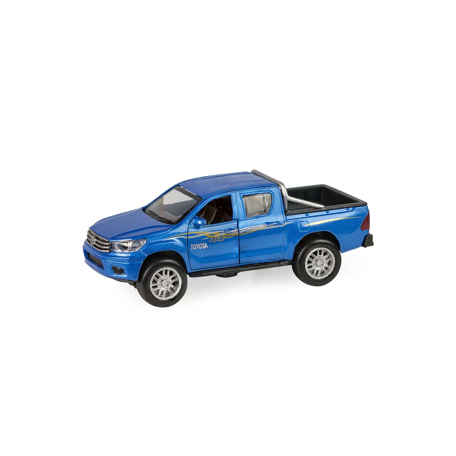 Игрушка HUADA Металлическая инерционная модель автомобиля Toyota Hilux 1790969/4 - фото 1