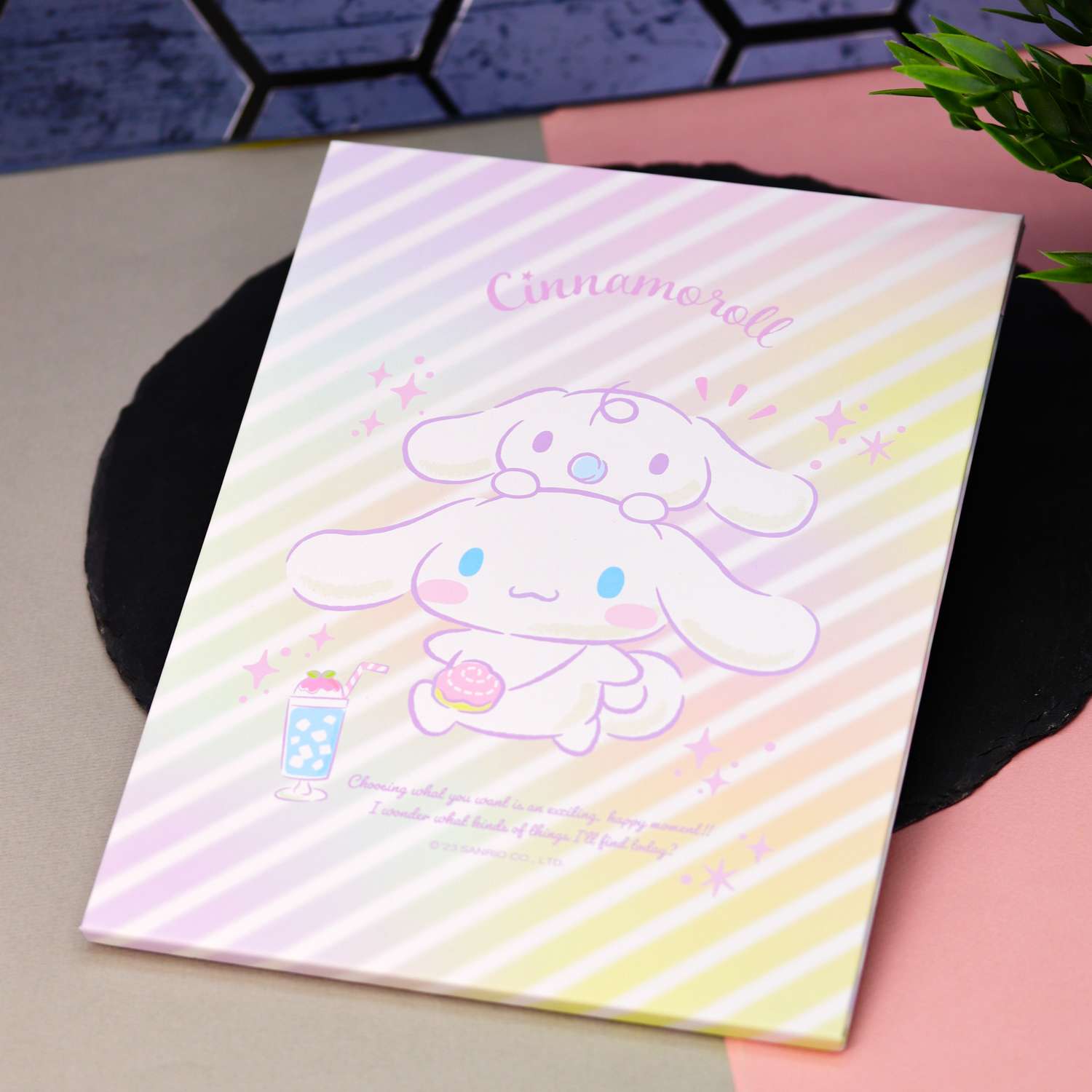 Зеркало настольное для макияжа iLikeGift Cinnamoroll rainbow - фото 4