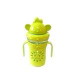 Бутылочка-поильник Ripoma с трубочкой солнышко зеленый 300 мл