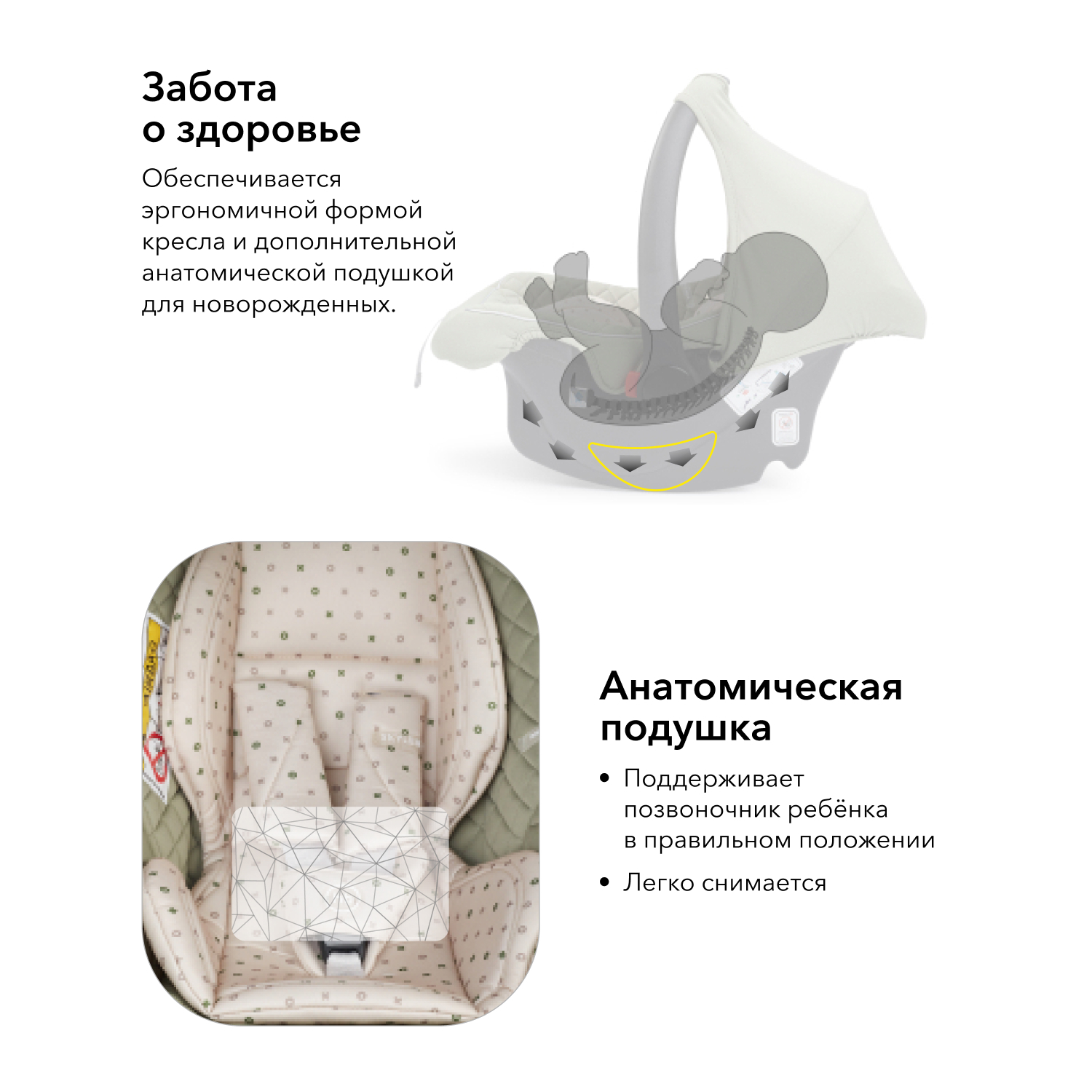 Автокресло Happy Baby Skyler v2 Green - фото 7