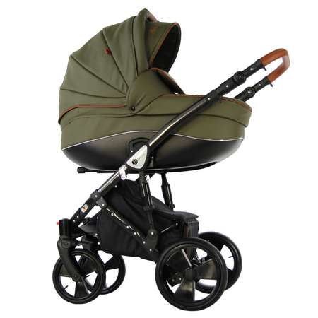 Коляска 3в1 Sevillababy Ravento Eco Оливковая экокожа