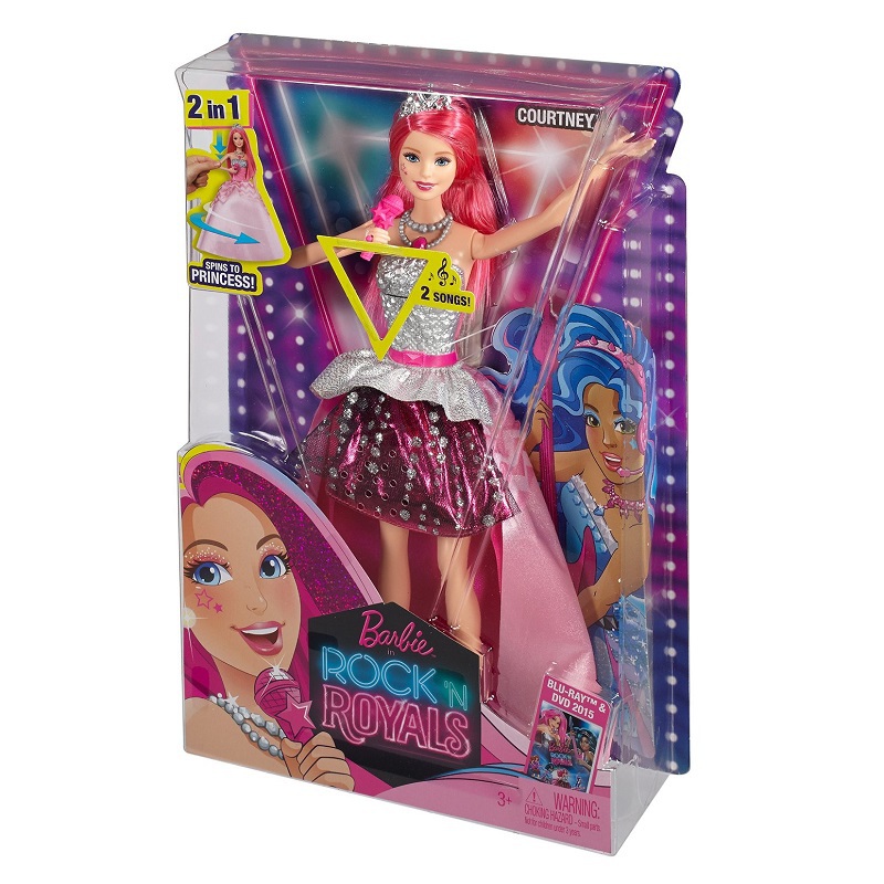 Кукла Barbie Поющая Принцесса Кортни CMR92 - фото 5