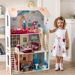 Кукольный домик Paremo Шарм с мебелью 16 предметов