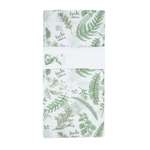 Одеяло-спальный мешок Amarobaby Mild Design Edition Зеленые листья Белый-Зеленый