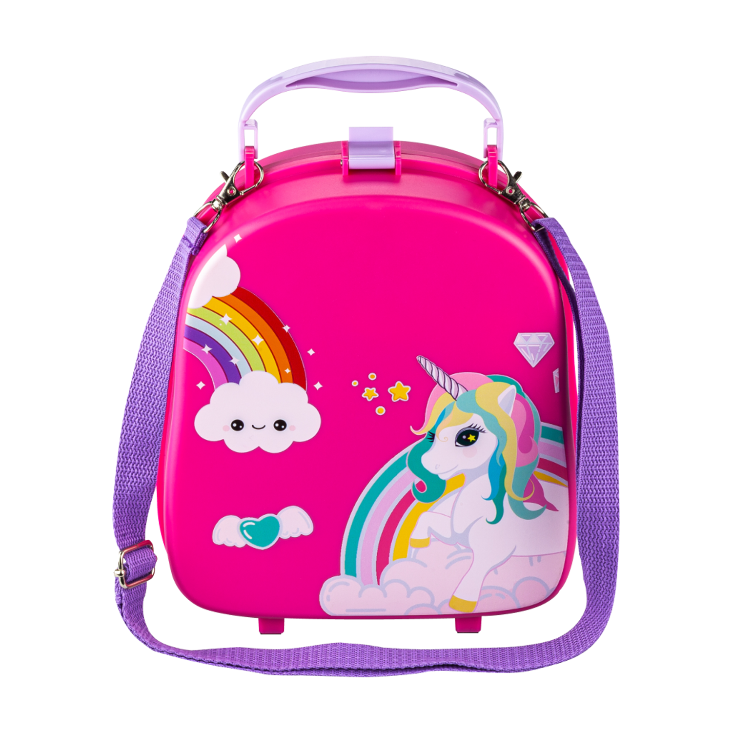 Караоке-рюкзачок для детей Solmax с микрофоном и колонкой Bluetooth розовый - фото 8