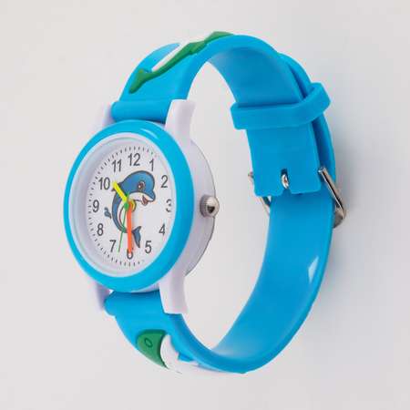 Часы Sima-Land наручные детские «Дельфин» d-3 см ремешок 20 см