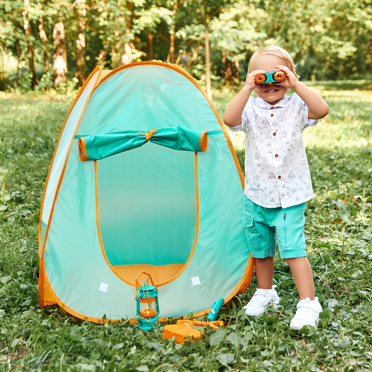 Палатка детская Givito с набором Туриста для пикника 5 предметов G209-005 - фото 13