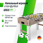 Игровой стол UNIX line Футбол - Кикер (125х61 см)