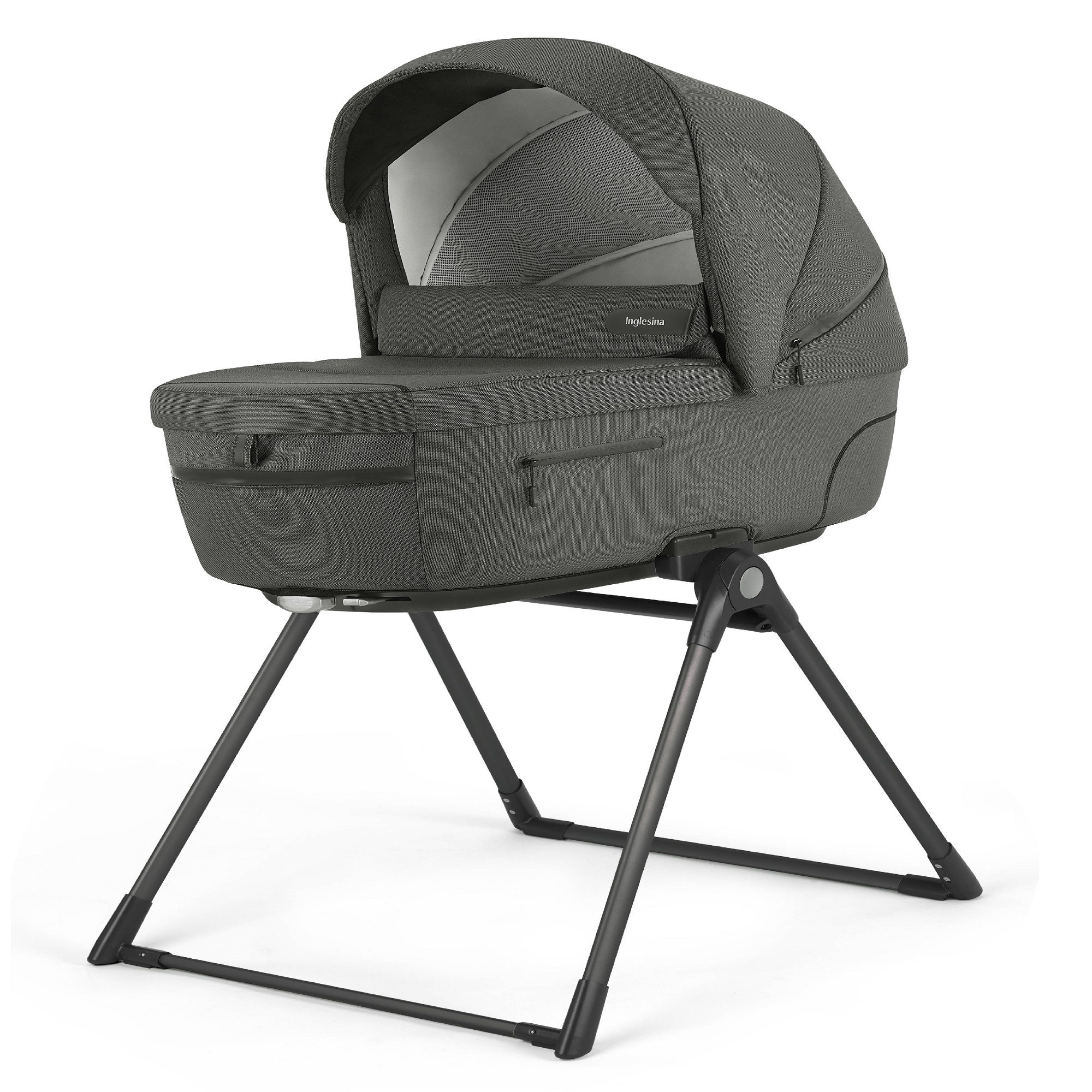 Коляска 3в1 Inglesina Aptica Quattro Charcoal Grey - фото 6