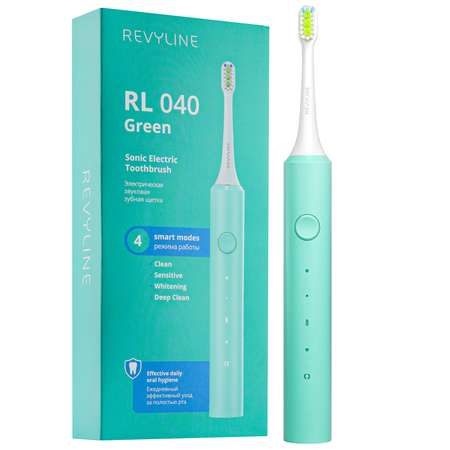 Электрическая зубная щетка Revyline RL 040 цвет зеленый