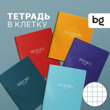 Комплект тетрадей BG матовая ламинация 10 шт