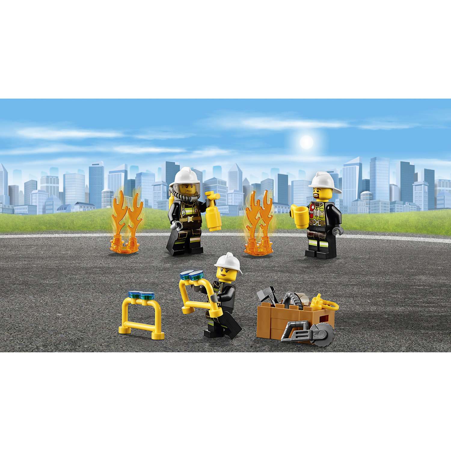 Конструктор LEGO City Fire Пожарная машина (60112) - фото 5