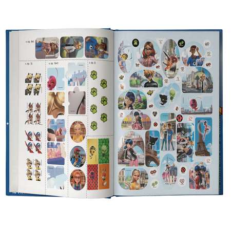 Книга АСТ Леди Баг и СуперКот Волшебство вокруг с наклейками