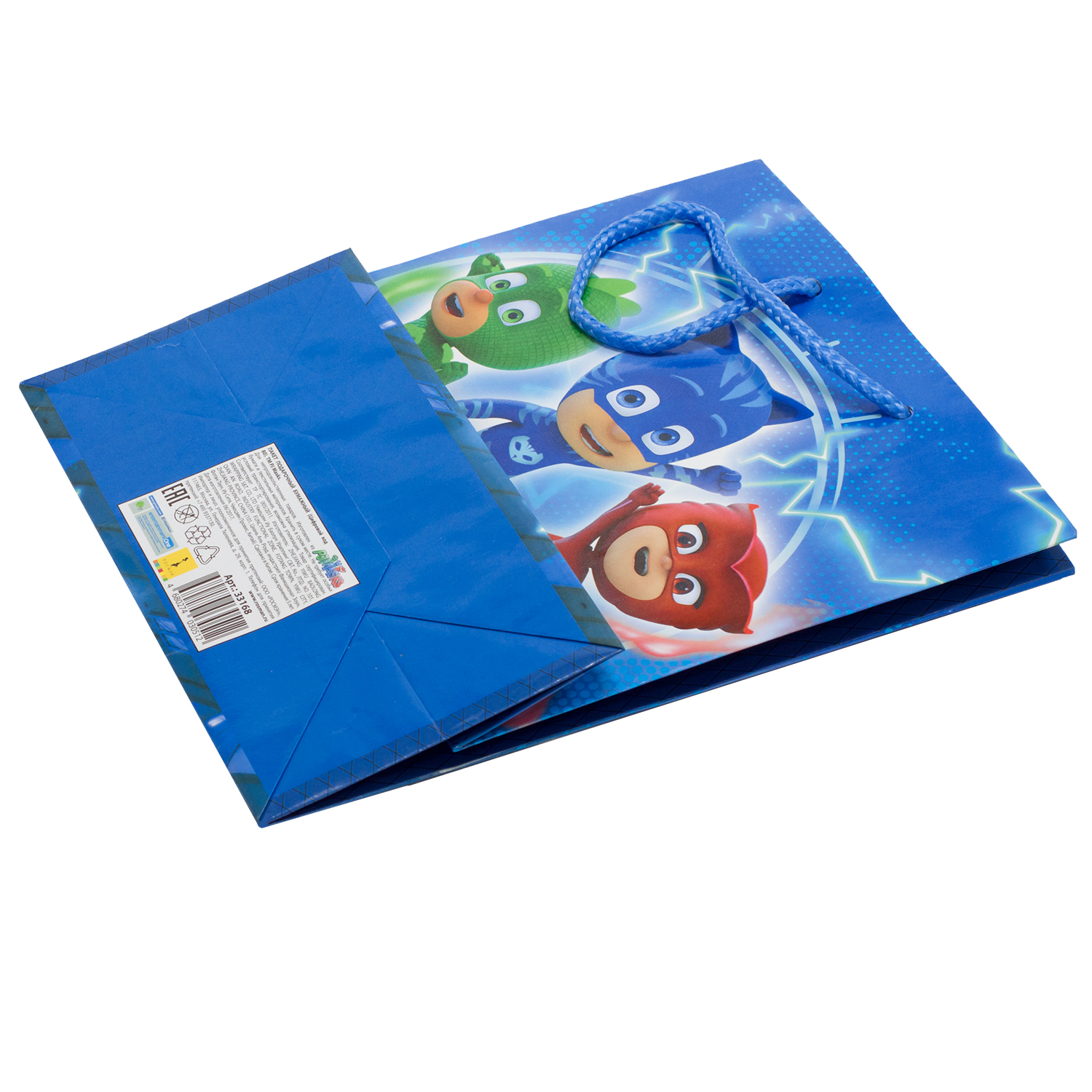 Пакет подарочный PJ masks PJMasks - фото 4