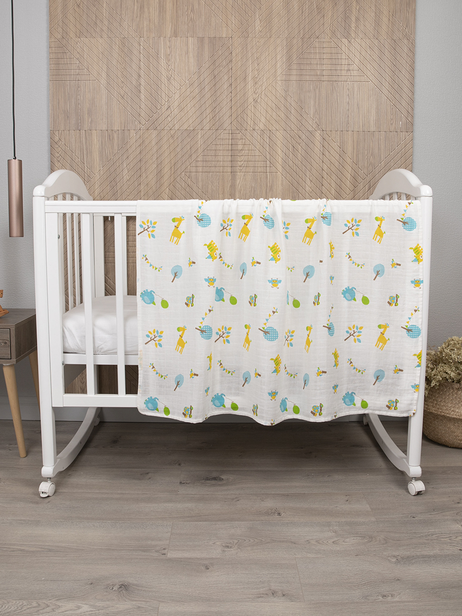 Пеленка муслиновая Baby Nice для новорожденных 120х120 - фото 3