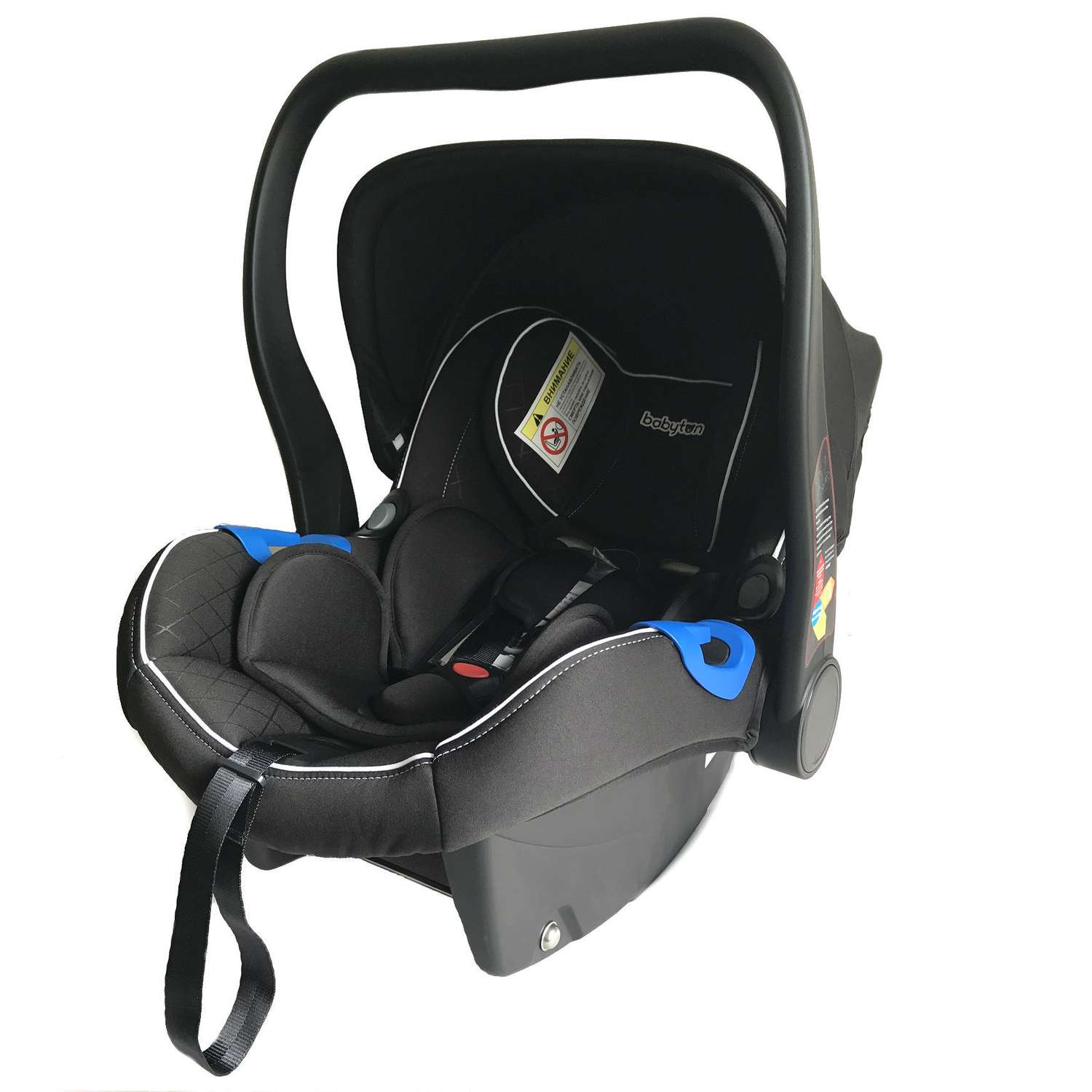 Автокресло Babyton Cocoon Travel Black - фото 1