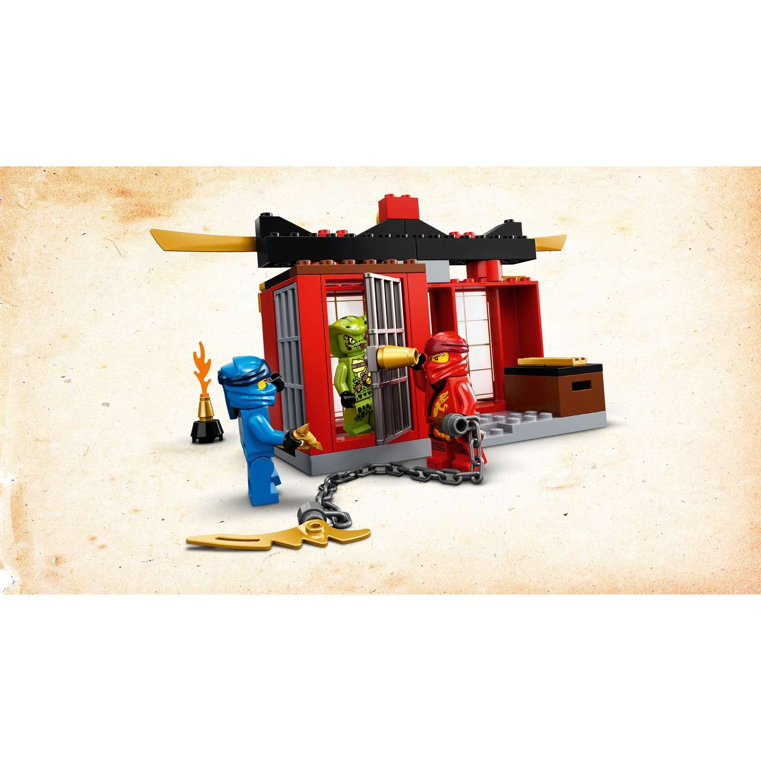 Конструктор LEGO Ninjago Бой на штормовом истребителе 71703 - фото 12