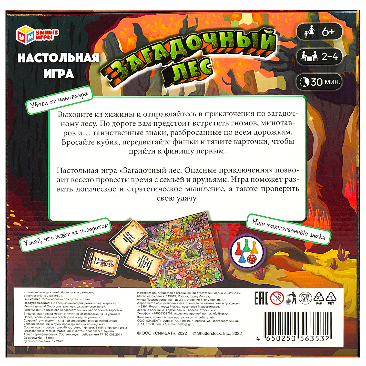 Настольная игра Умные игры Загадочный лес - фото 5