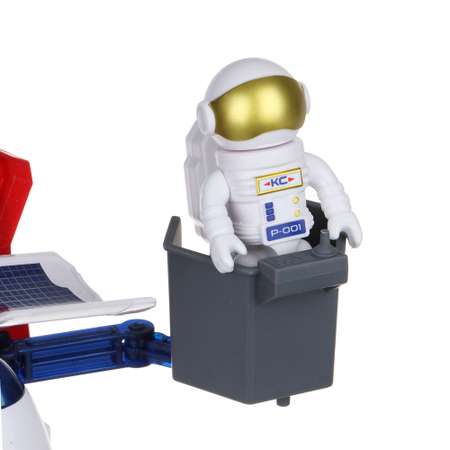 Игровой набор Игроленд Космическая станция с космонавтом Покорители космоса