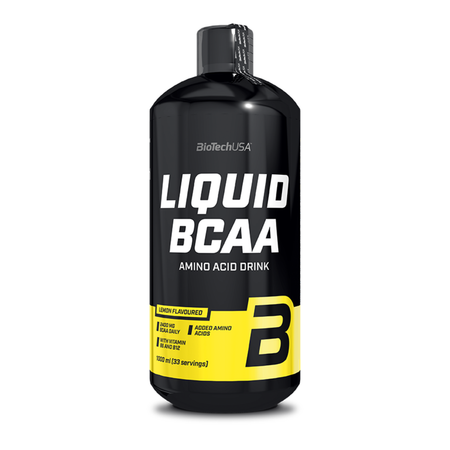 БЦАА BiotechUSA BCAA Liquid 1000 мл. Лимон
