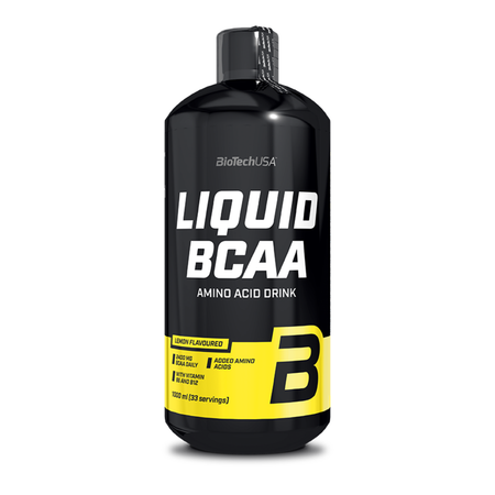 БЦАА BiotechUSA BCAA Liquid 1000 мл. Лимон