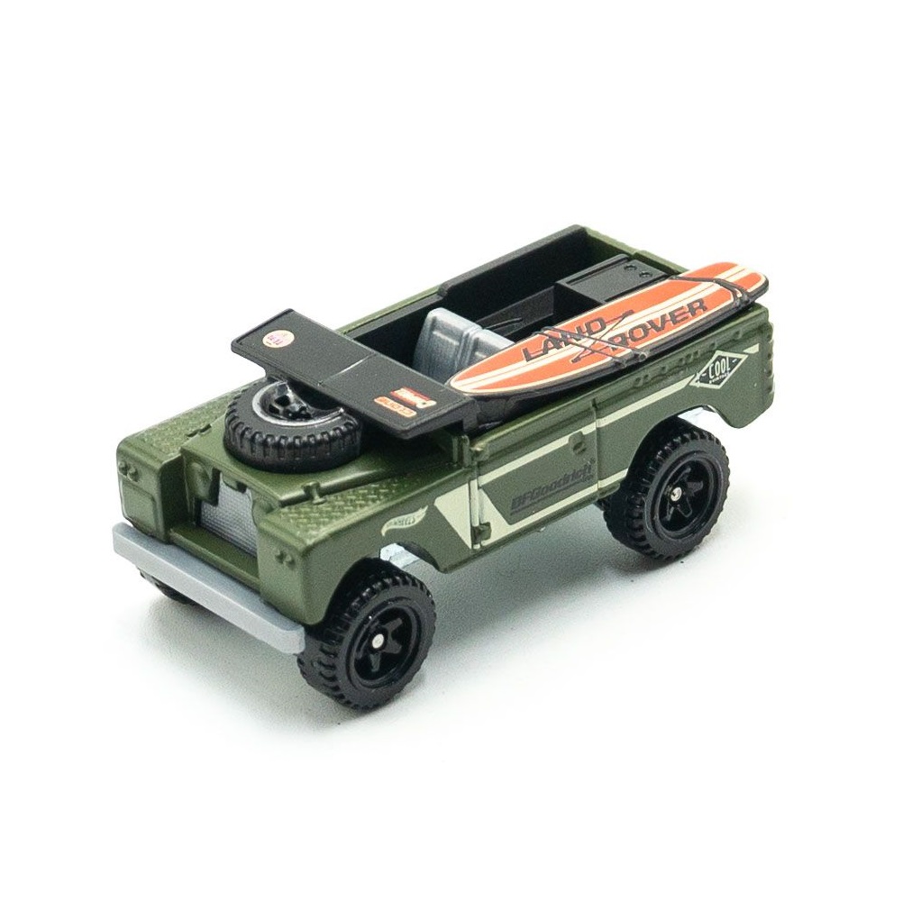 Машинка Hot Wheels LAND ROVER SERIES II серия BAJA BLAZERS 63101 - фото 1