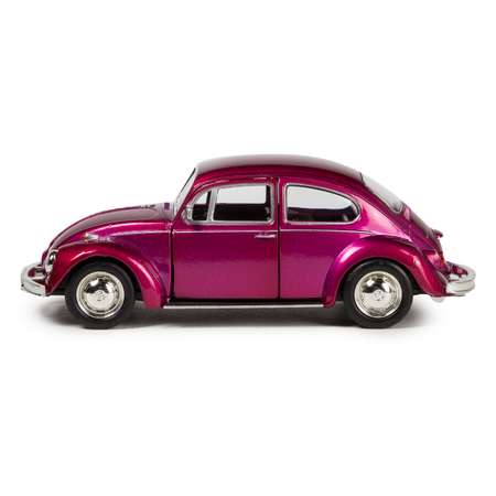 Машина Mobicaro 1967 Volkswagen Beetle 1:32 Фиолетовый