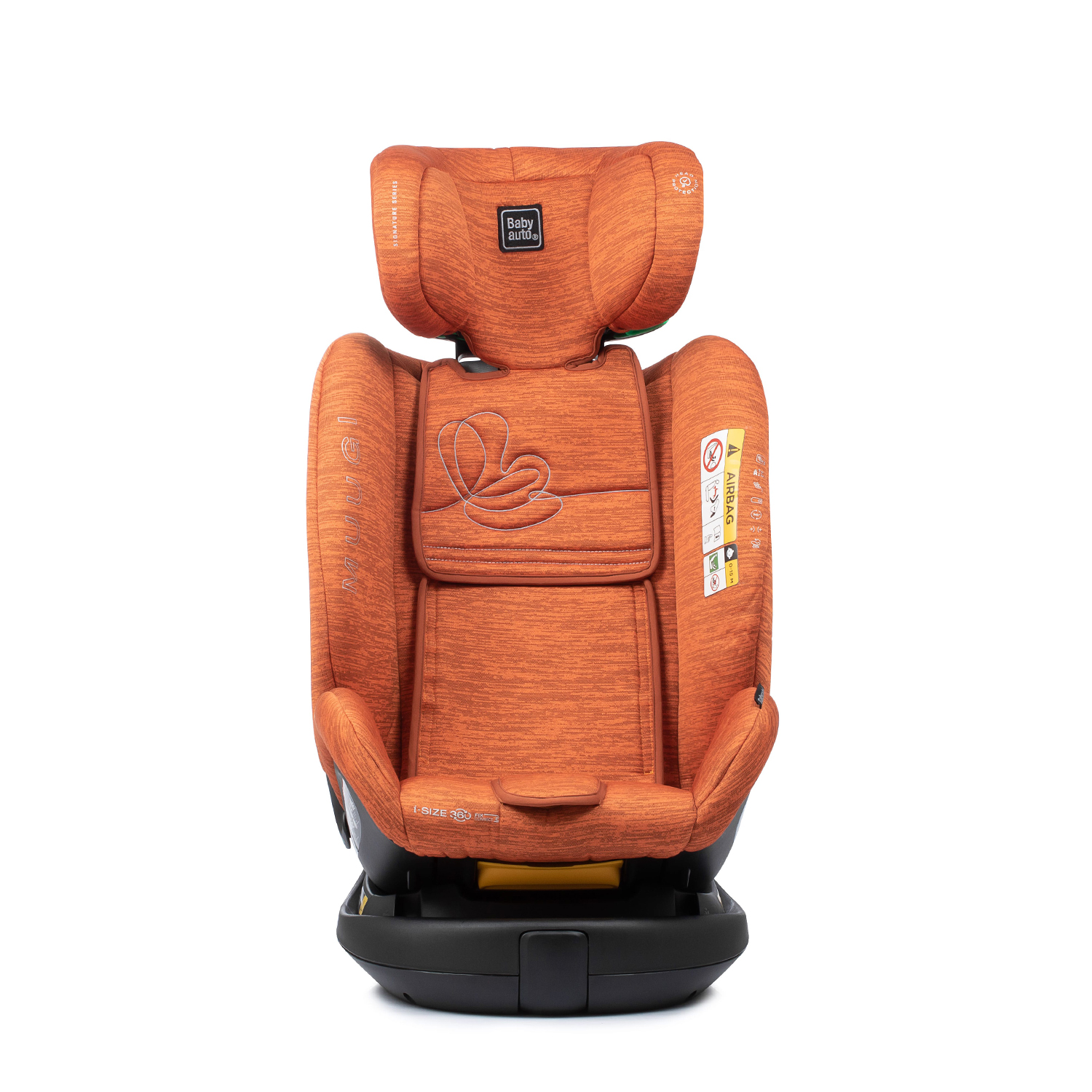 Автокресло Babyauto Muugi i-Size Orange Brunt - фото 12