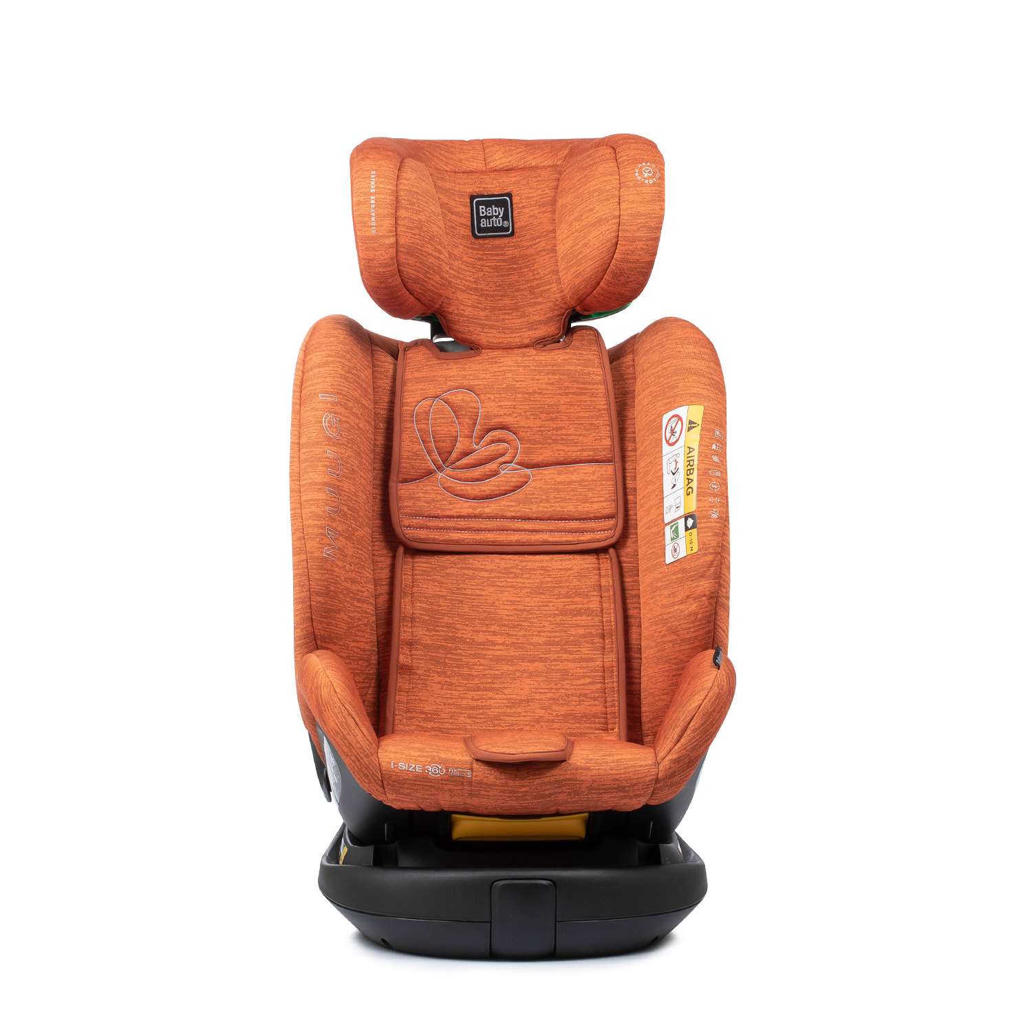 Автокресло Babyauto Muugi i-Size Orange Brunt - фото 12
