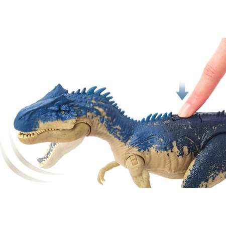 Фигурка Jurassic World Двойная атака Аллозавр GGX96